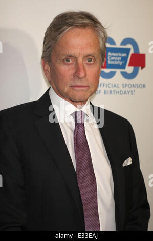 American Cancer Society's Centennial celebration held at the Hudson Theatre  Featuring: Michael Douglas Where: New York City, NY, United States When: 03 Jun 2013 Stock Photo