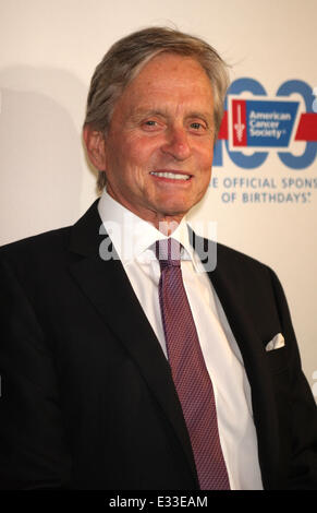 American Cancer Society's Centennial celebration held at the Hudson Theatre  Featuring: Michael Douglas Where: New York City, NY, United States When: 03 Jun 2013 Stock Photo