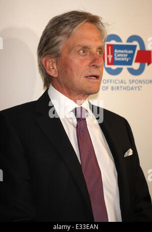 American Cancer Society's Centennial celebration held at the Hudson Theatre  Featuring: Michael Douglas Where: New York, NY, United States When: 03 Jun 2013 Stock Photo