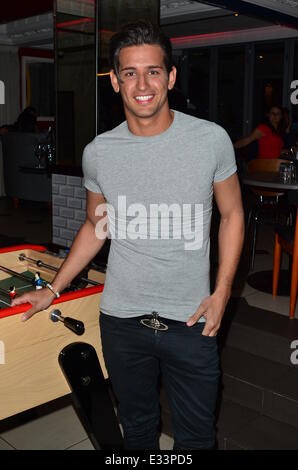 Francesca Hull celebrates her Birthday Party at Retro Feasts - Inside  Featuring: OLLIE LOCKE Where: London, Old Burlington Street, United Kingdom When: 08 Jun 2013 Stock Photo