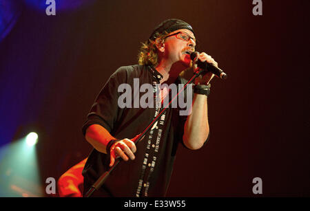 Toto performs to a sold-out crowd at Ziggo Dome  Featuring: Joseph Williams,Toto Where: Amsterdam, Netherlands When: 08 Jun 2013 Stock Photo