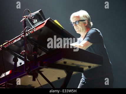 Toto performs to a sold-out crowd at Ziggo Dome  Featuring: Toto Where: Amsterdam, Netherlands When: 08 Jun 2013 Stock Photo