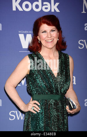 Crystal and Lucy Awards 2013  Featuring: Kate Flannery Where: Beverly Hills, CA, United States When: 13 Jun 2013 Stock Photo