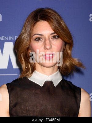 Crystal and Lucy Awards 2013  Featuring: Sofia Coppola Where: Beverly Hills, CA, United States When: 13 Jun 2013 Stock Photo