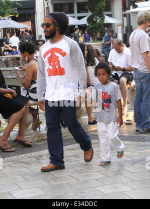 Celebrities out and about at the Grove in Hollywood Featuring: Ziggy