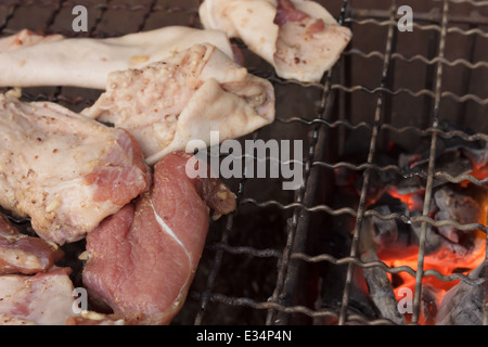 roasted pork Stock Photo