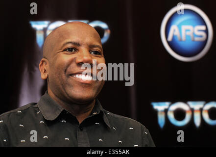 Nathan East from Toto live editorial stock photo. Image of