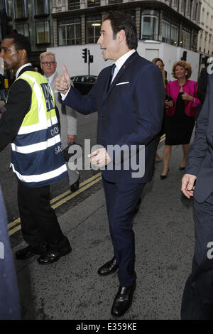 Breitling London store launch held at New Bond Street - Arrivals  Featuring: John Travolta Where: London, United Kingdom When: 27 Jun 2013 Stock Photo