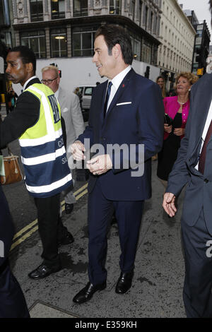 Breitling London store launch held at New Bond Street - Arrivals  Featuring: John Travolta Where: London, United Kingdom When: 27 Jun 2013 Stock Photo