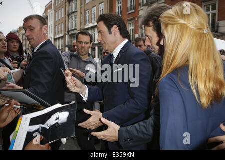 Breitling London store launch held at New Bond Street - Arrivals  Featuring: John Travolta Where: London, United Kingdom When: 27 Jun 2013 Stock Photo