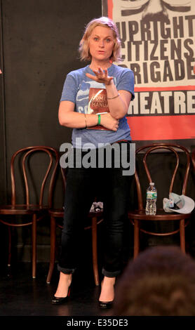The 15th annual Del Close Marathon held at the Upright Citizens Brigade Theatre  Featuring: Amy Poehler Where: NYC, NY, United States When: 28 Jun 2013 Stock Photo