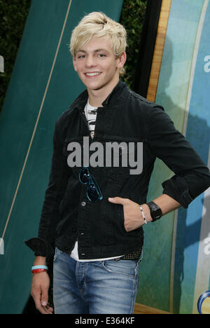 Disney Channel's 'Teen Beach Movie' Event held at the Walt Disney Studios  Featuring: Ross Lynch Where: Los Angeles, CA, United States When: 10 Jul 2013 Stock Photo