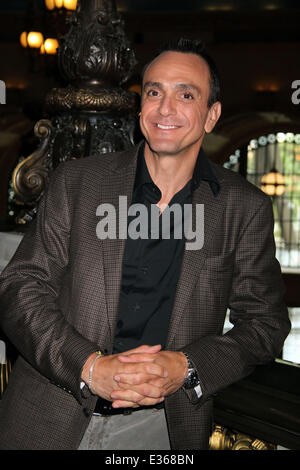 'The Smurfs 2' photocall at Eiffel Tower Bridge inside Paris Las Vegas Hotel  Featuring: Hank Azaria Where: Las Vegas, NV, United States When: 12 Jul 2013 Stock Photo