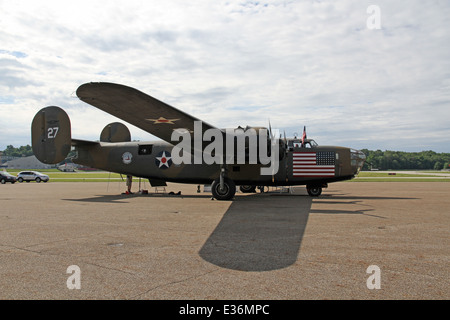 B-24 Bomber Stock Photo