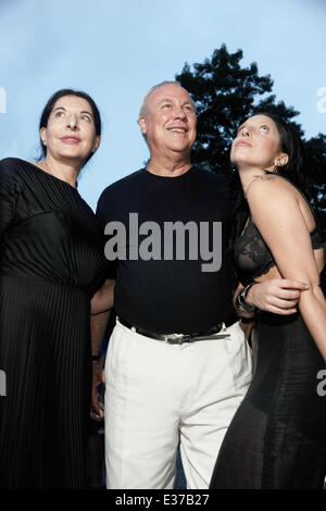 DEVIL'S HEAVEN : The 20th Annual Watermill Center Summer Benefit  Featuring: Robert Wilson,Lady Gaga,Marina Abramovic Where: Watermill, NY, United States When: 27 Jul 2013 Stock Photo