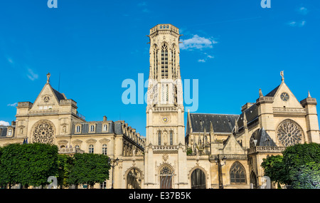 Church of Saint-Germain-l'Aux errois,Paris, France Stock Photo