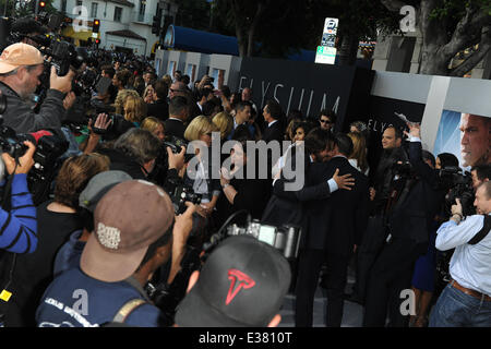 World Premiere of TriStar Pictures ELYSIUM  Featuring: Atmosphere Where: Los Angeles, CA, United States When: 07 Aug 2013 Stock Photo