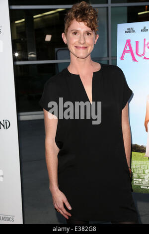 Celebrities attend 'Austenland' Los Angeles Premiere at ArcLight Hollywood.  Featuring: Jerusha Hess Where: Los Angeles, CA, United States When: 09 Aug 2013 Stock Photo