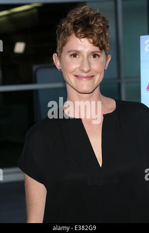 Celebrities attend 'Austenland' Los Angeles Premiere at ArcLight Hollywood.  Featuring: Jerusha Hess Where: Los Angeles, CA, United States When: 09 Aug 2013 Stock Photo