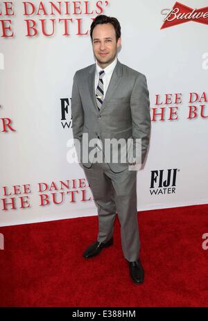 Lee Daniels’ The Butler Premiere held at the L.A.Live Regal Cinemas - Arrivals  Featuring: Danny Strong Where: Los Angeles, California, United States When: 13 Aug 2013 Stock Photo