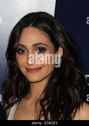 Delta Air Lines Hosts Summer Celebration Held At Beverly Grove Drive  Featuring: Emmy Rossum Where: Beverly Hills, California, United States When: 16 Aug 2013 Stock Photo