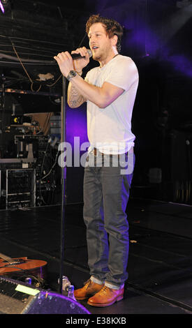 Matt Cardle and Melanie C performing at G-A-Y  Featuring: Matt Cardle Where: London, United Kingdom When: 17 Aug 2013 Stock Photo