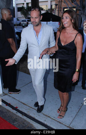 Hollywood's Preview to Billy Zane's London Art Exhibition 'Seize The Day Bed'  Featuring: Billy Zane,Gulla Jonsdottir Where: Los Angeles, CA, United States When: 22 Aug 2013 Stock Photo