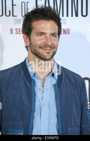 Bradley Cooper attends a photocall for 'The Place Beyond The Pines' at Santo Mauro Hotel  Featuring: Bradley Cooper Where: Madrid, Spain When: 04 Sep 2013 Stock Photo