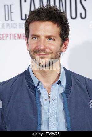 Bradley Cooper attends a photocall for 'The Place Beyond The Pines' at Santo Mauro Hotel  Featuring: Bradley Cooper Where: Madrid, Spain When: 04 Sep 2013  **** Stock Photo