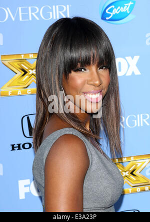 'The X Factor' season three premiere Held at Cecconi's  Featuring: Kelly Rowland Where: West Hollywood, California, United State Stock Photo