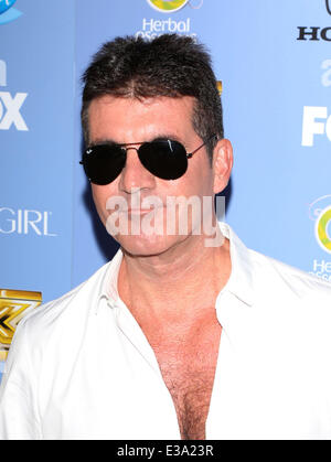 'The X Factor' season three premiere Held at Cecconi's  Featuring: Simon Cowell Where: West Hollywood, California, United States Stock Photo