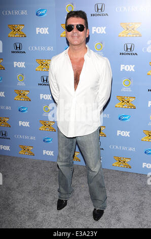 'The X Factor' season three premiere Held at Cecconi's  Featuring: Simon Cowell Where: West Hollywood, California, United States Stock Photo