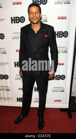 Sean 'Diddy' Combs hosts HBO's 'Boardwalk Empire' Season 4 premiere event - Arrivals  Featuring: Matt Barnes Where: Los Angeles, Stock Photo