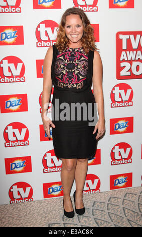 The TVChoice Awards 2013 held at the Dorchester - Arrivals  Featuring: Charlie Brooks Where: London, United Kingdom When: 09 Sep 2013 Stock Photo