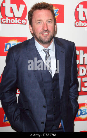 The TVChoice Awards 2013 held at the Dorchester - Arrivals  Featuring: Lee Mack Where: London, United Kingdom When: 09 Sep 2013 Stock Photo