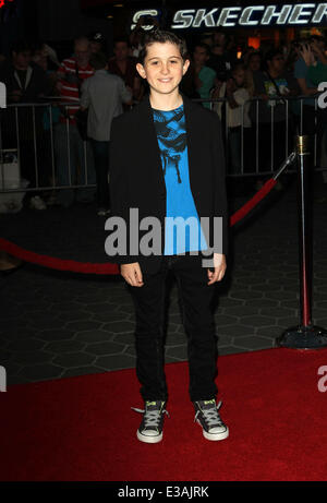 FILM DISTRICT Presents the World Premiere of INSIDIOUS CHAPTER 2 Held at Universal City Plaza  Featuring: Andrew Astor Where: Hollywood, California, United States When: 11 Sep 2013 Stock Photo