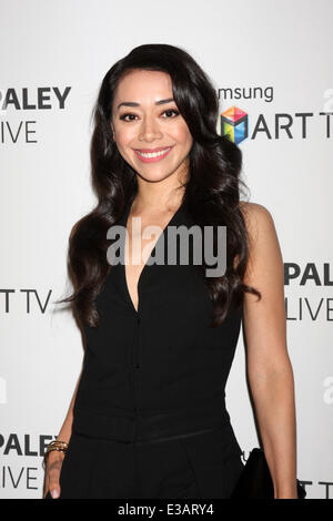 PaleyFest Fall Farewell  Dexter  Featuring: Aimee Garcia Where: Beverly Hills, CA, United States When: 13 Sep 2013i Stock Photo