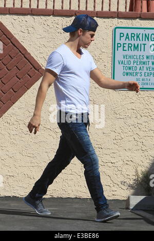 Derek hough seen leaving a dance studio.  Featuring: Derek Hough Where: Los Angeles, CA, United States When: 19 Sep 2013 Stock Photo