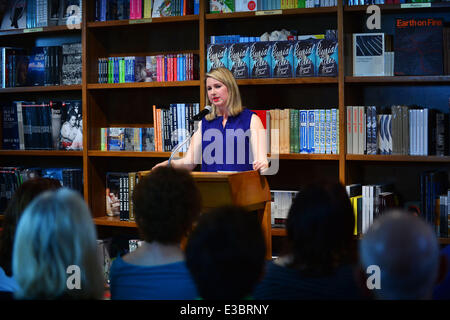 Hannah Kent greets fans and signs copies of her book 'Burial Rites' at Books and Books  Featuring: Hannah Kent Where: Coral Gables, FL, United States When: 22 Sep 2013 Stock Photo