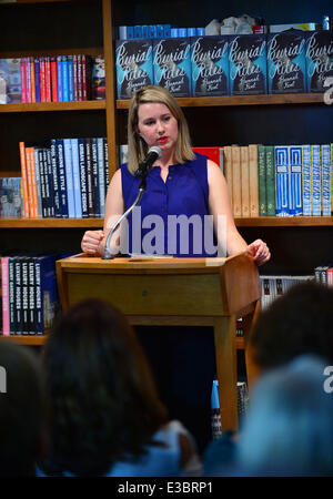 Hannah Kent greets fans and signs copies of her book 'Burial Rites' at Books and Books  Featuring: Hannah Kent Where: Coral Gables, FL, United States When: 22 Sep 2013 Stock Photo