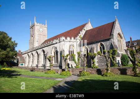 St Mary's Church, Marlborough, Wiltshire, England Stock Photo