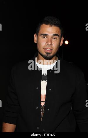 Nick van de Wall, aka Afrojack, Handprint Ceremony at Grauman's Theatre in Hollywood  Featuring: Afrojack Where: Los Angeles, CA, United States When: 06 Oct 2013 Stock Photo