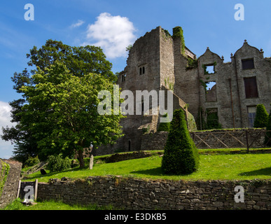 Hay Castle, Hay on Wye, Powys, Wales, UK Stock Photo