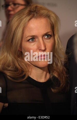 Paley Center Presents X Files  Featuring: Gillian Anderson Where: NYC, NY, United States When: 13 Oct 2013 Stock Photo