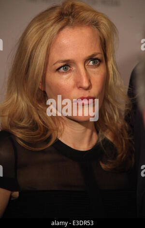 Paley Center Presents X Files  Featuring: Gillian Anderson Where: NYC, NY, United States When: 13 Oct 2013 Stock Photo