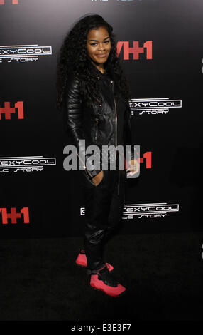 Premiere of 'CrazySexyCool: The TLC Story' held at AMC Loews Lincoln Square  Featuring: Teyana Taylor Where: New York City, New York , United States When: 15 Oct 2013 Stock Photo