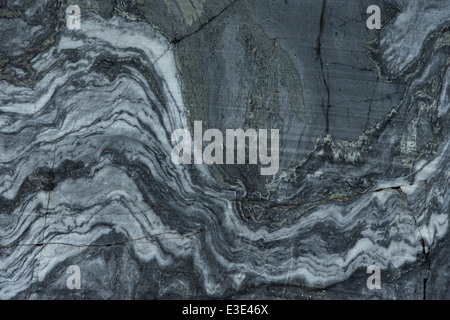 texture of marble wall in quarry as background Stock Photo
