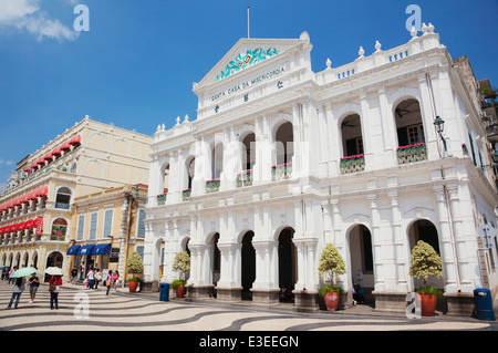 Holy House of Mercy; Santa Casa de Misericordia; Senado Square; Macau; China Stock Photo