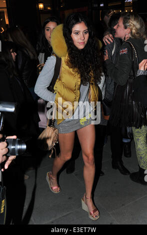 TK MAXX preview party held at the TK MAXX Covent Garden - Arrivals  Featuring: Eliza Doolittle Where: London, United Kingdom When: 23 Oct 2013 Stock Photo