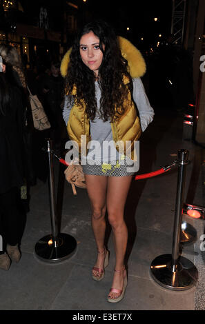 TK MAXX preview party held at the TK MAXX Covent Garden - Arrivals  Featuring: Eliza Doolittle Where: London, United Kingdom When: 23 Oct 2013 Stock Photo